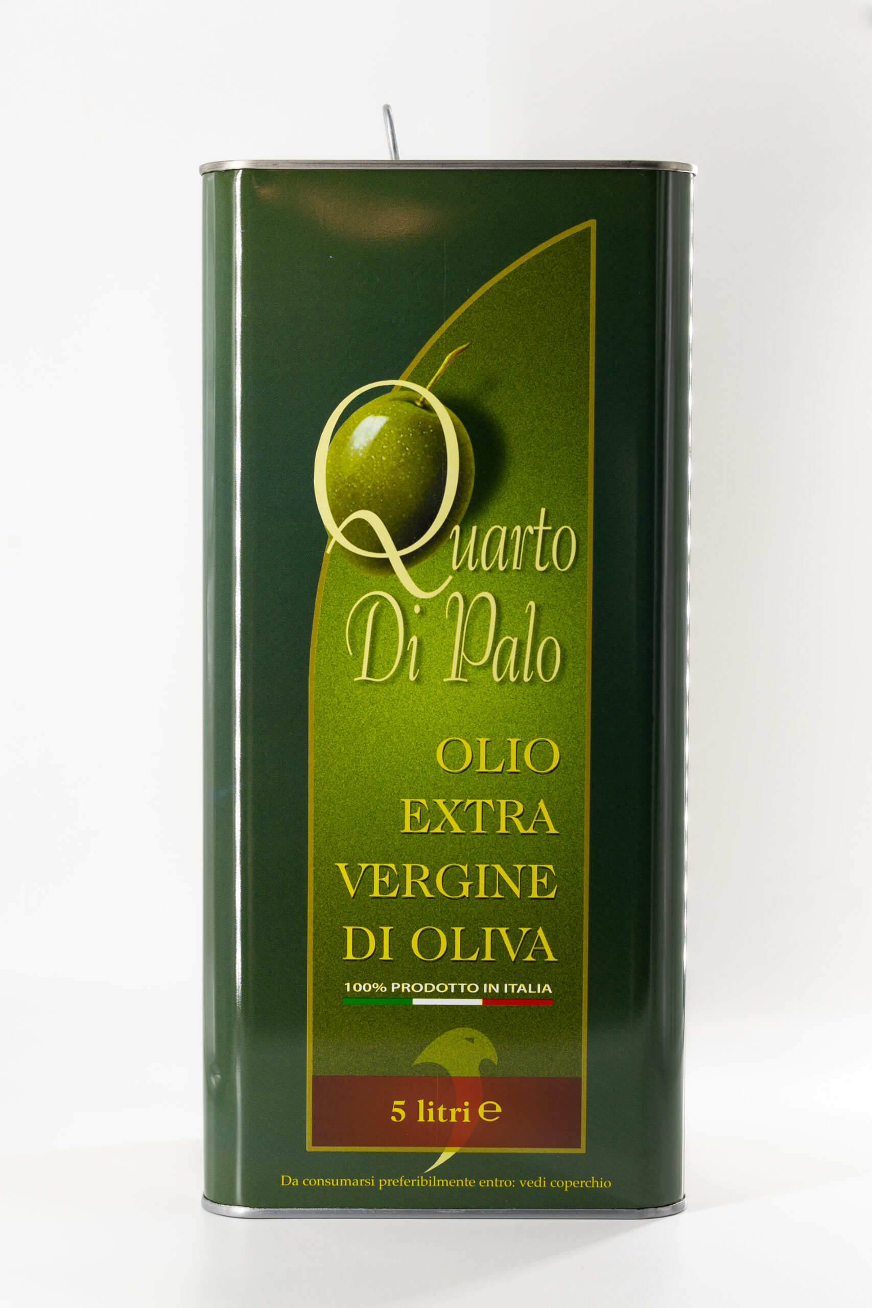 OLIO EXTRA VERGINE DI OLIVA Latta Formato Famiglia 5 lt